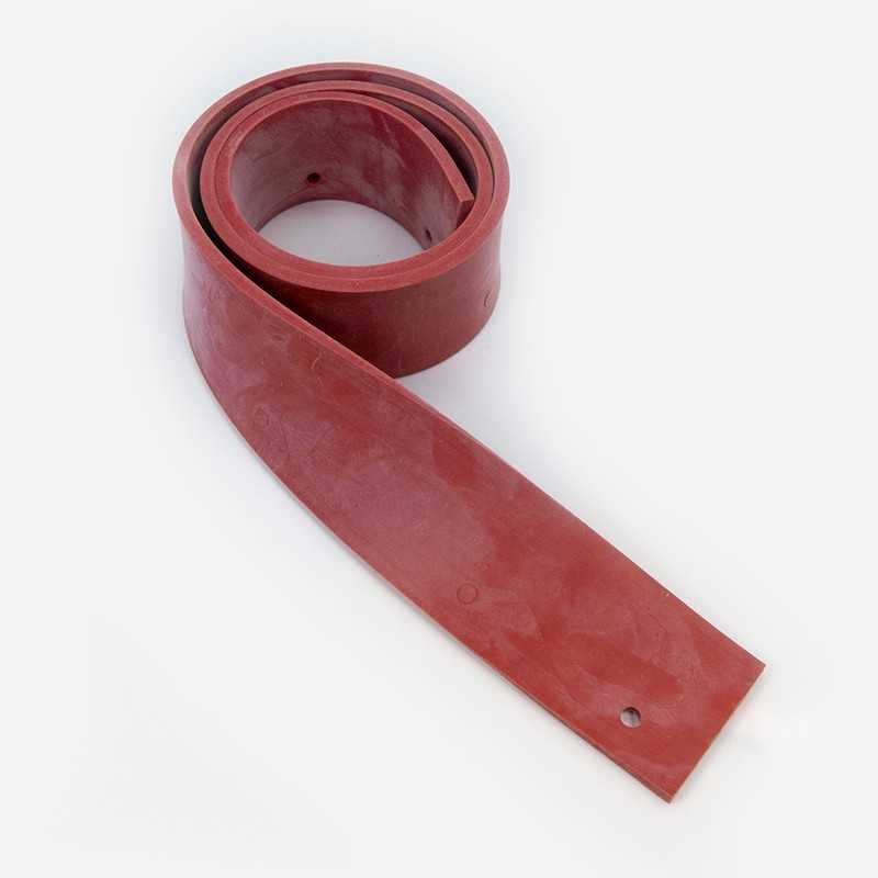 LAMELLE SUCEUR (METAL) ARRIERE ROUGE POUR AUTOLAVEUSE NUMATIC